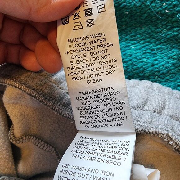 Puma Pants Mens XL Activewear Jogger Sweat Fleece Gym Training Drawstring Gray - Picture 11 of 12